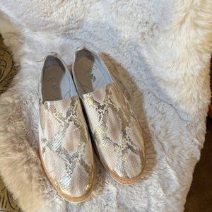 NWOB $129 FRANCO SARTO NWT Slip-On Comfy w/Cork Trim